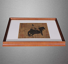 城西书画装裱配框服务案例